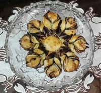 نون شکلاتی ستاره ای