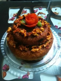 ته چین مرغ ۲ طبقه