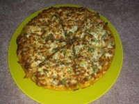 پیتزا ژامبون و گوشت