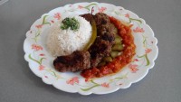 کباب ترک با سس مخصوص