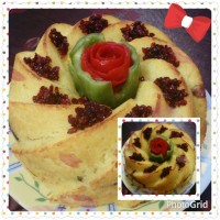 ته چین مرغ و اسفناج