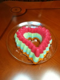 دسر ژله بستنی