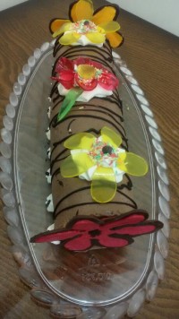 یکی از رولت شکلاتی های سفارشی منه