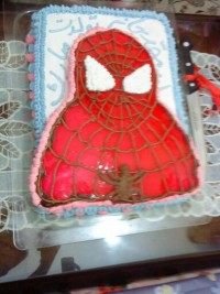 کیک مرد عنکبوتی