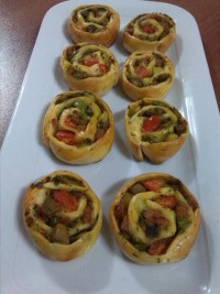 فرفره قارچ و پنیر