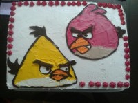 کیک تولد انگری بردز