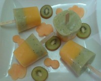 بستنى یخى کیوى و طالبى