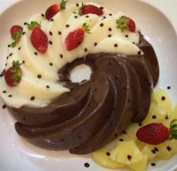 دسر وانیلی و کاکائویی