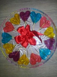 ژله آب نبات چوبی