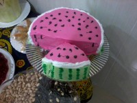 کیک هندونه ای
