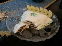 دسر بیسکویت