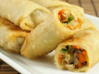 اسپرینگ رول با خمیر اماده