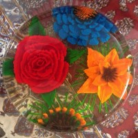 ژله گل گلی خودم...