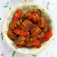 کوفته گوشت و زیتون