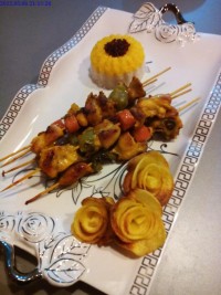 جوجه کباب تابستانی