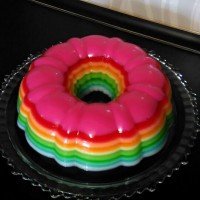 ژله ی رنگین کمان