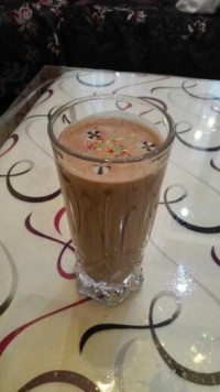 شیک ارده و شکلات
