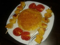جوجه زعفرانی