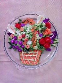 سبد سالاد کار دوست عزیزم