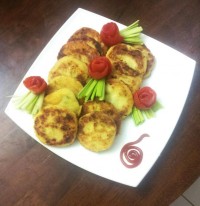 پن کیک سیب زمینی