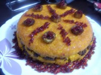 ته چین گوشت و بادمجون