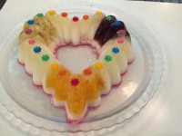 دسر سه میوه