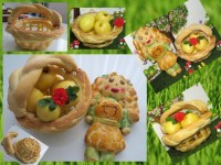 سبد شنل قرمزی