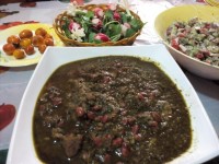 قرمه سبزی فوق العاده خوشمزه من