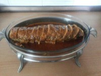 رولت گوشت و مرغ