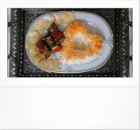 برنج باکباب سیخی