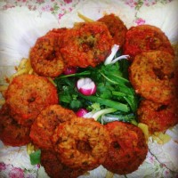 ترشی شامی با لپه