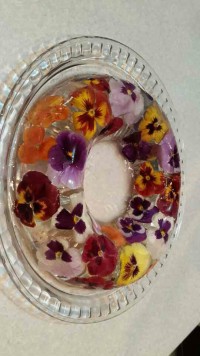 ژله گل بنفشه