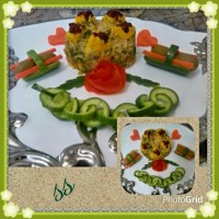 باقالی پلو با تن ماهی