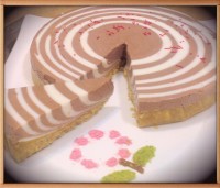 چیز کیک زبرا