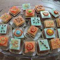 ژله های چند رنگ مدل شیرینی تازه