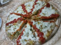 پیتزا بدون فر