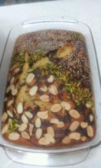 اینم کیک گردویی من