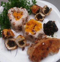 رول فیله مرغ شیرین