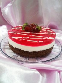 چیز کیک توت فرنگی