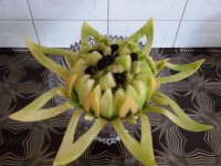 تزئین خربزه