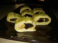 املت خرما با گردو