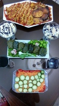 میز ناهار تولدم