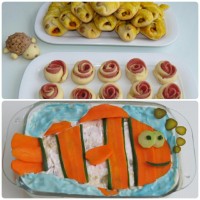 سالاد الویه وپیراشکی