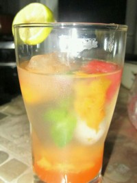 کوکتل پرتقال و انبه