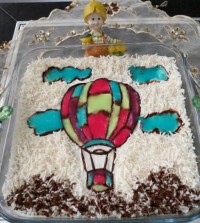 ترامیسو با تزیین ژله بریلو