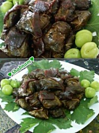 دلمه برگ مو مخصوص صبحانه