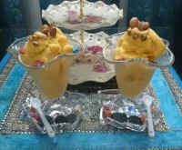 بستنی سنتی زعفرونی