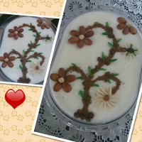 تزیین شیر برنج