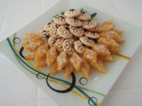 لوز زعفرانی