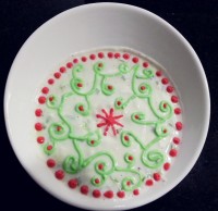 تزیین ماست همینجوری